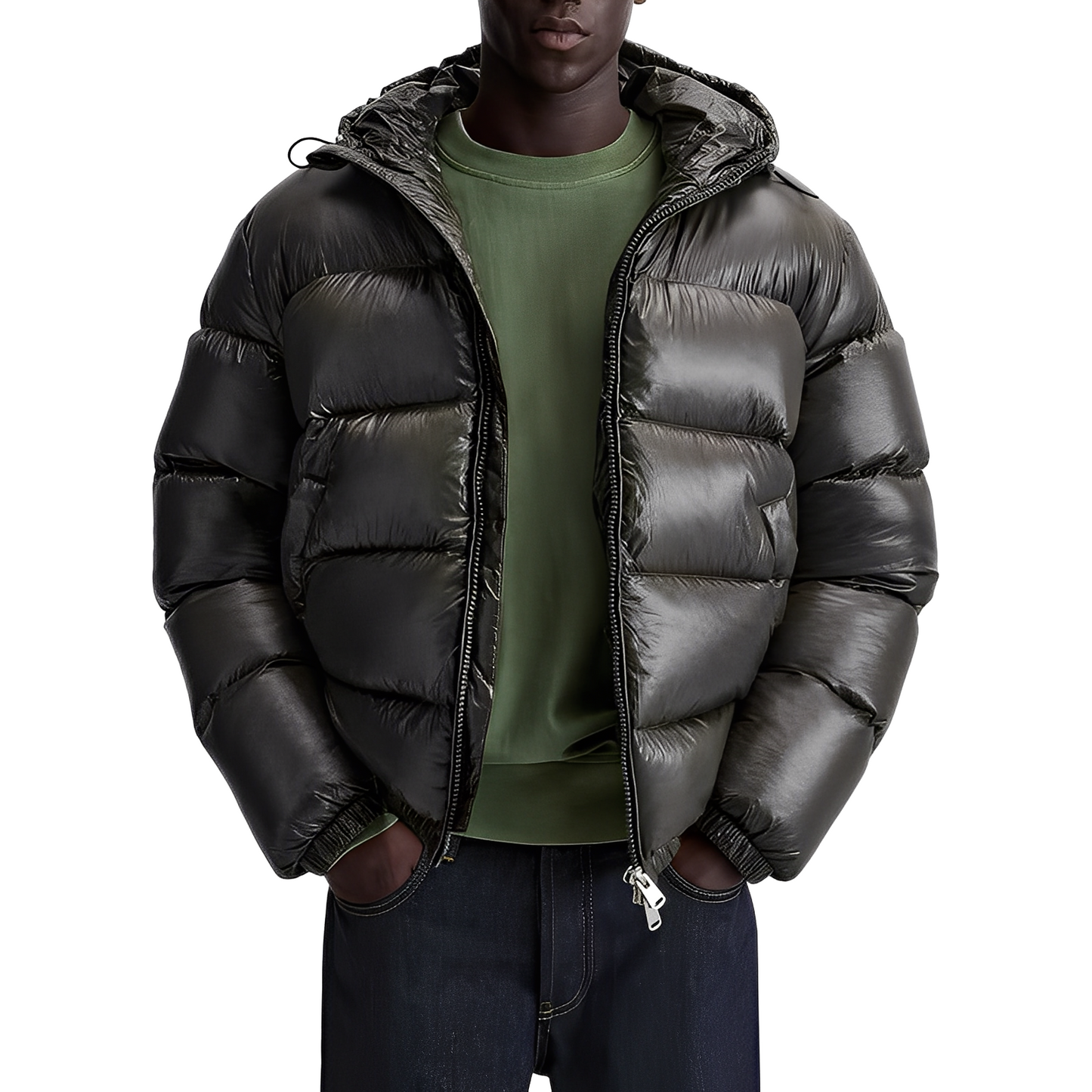 Micheal - Veste moderne à capuche en duvet pour homme