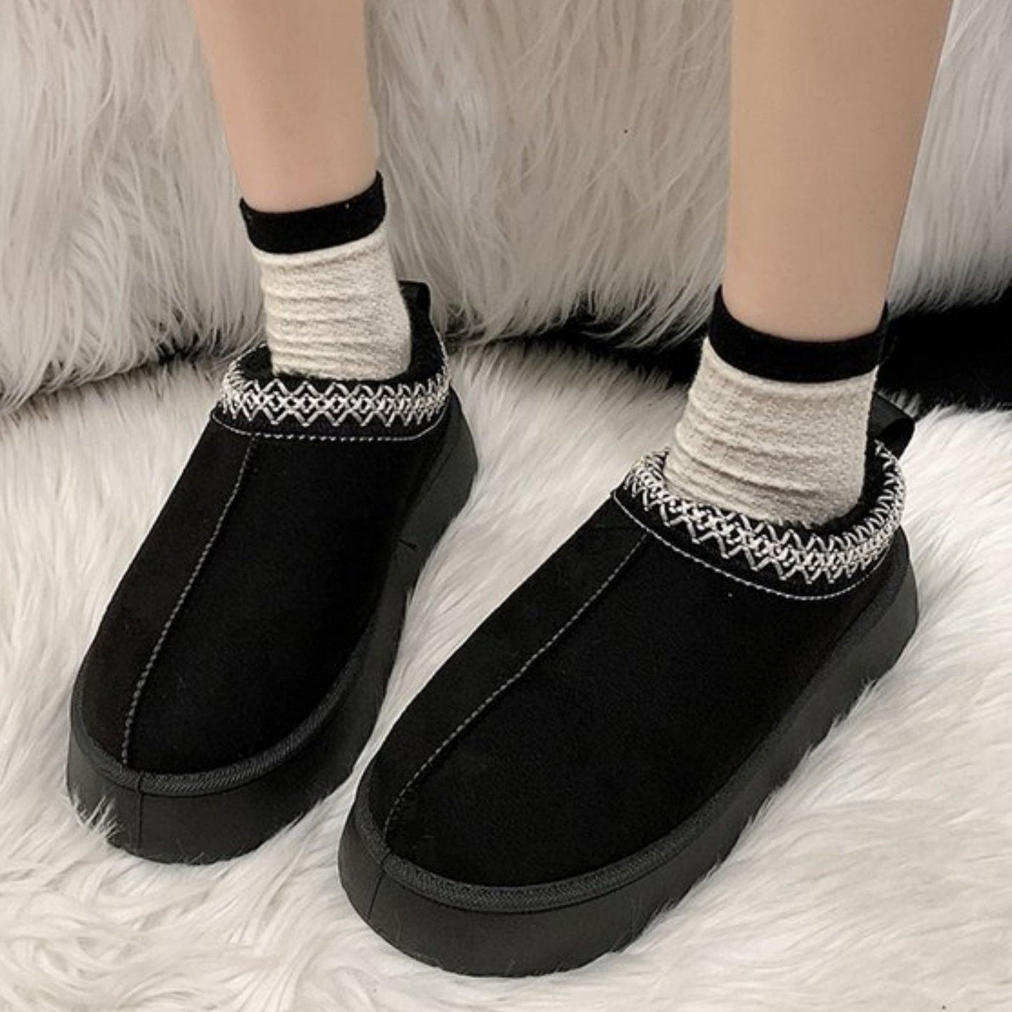 Audrey – Bottes neige mode style muffin