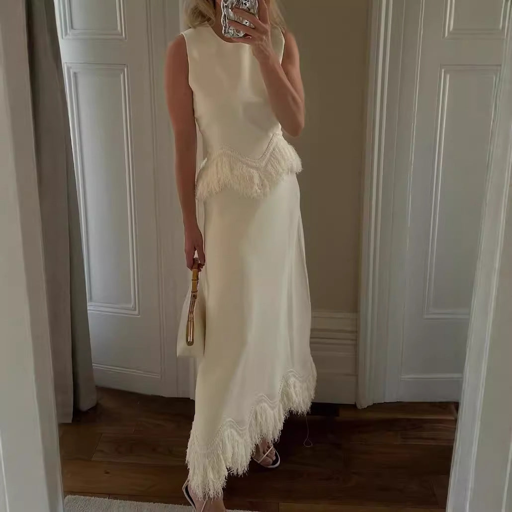 Marjorie - Ensemble Chic Sans Manches