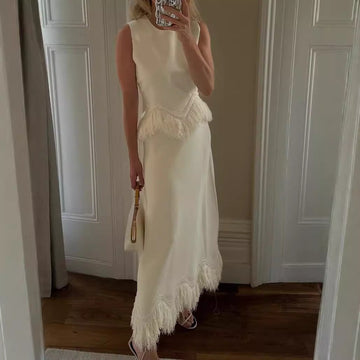 Marjorie - Ensemble Chic Sans Manches