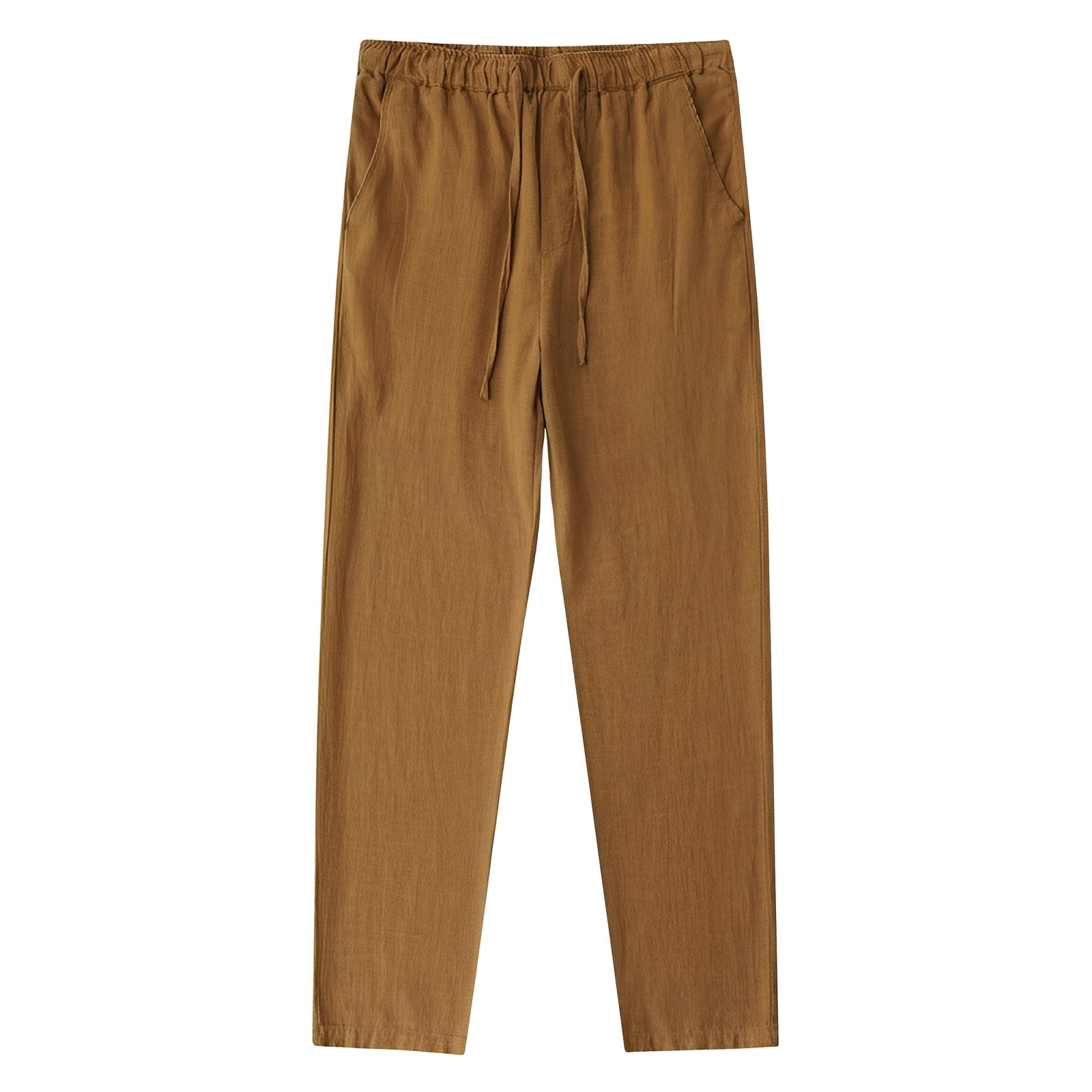 Eljude - Pantalon confortable à cordon pour homme