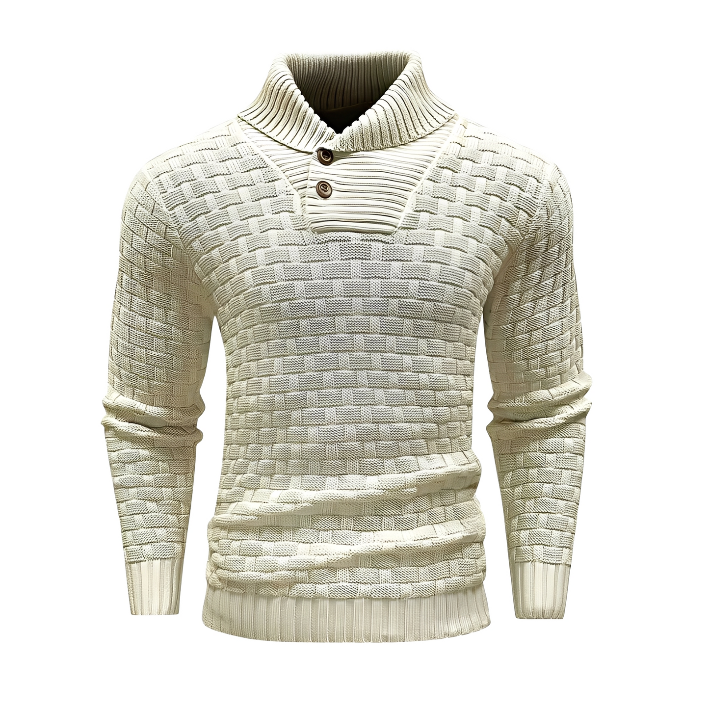 Weldon - Pull col roulé chic pour hommes