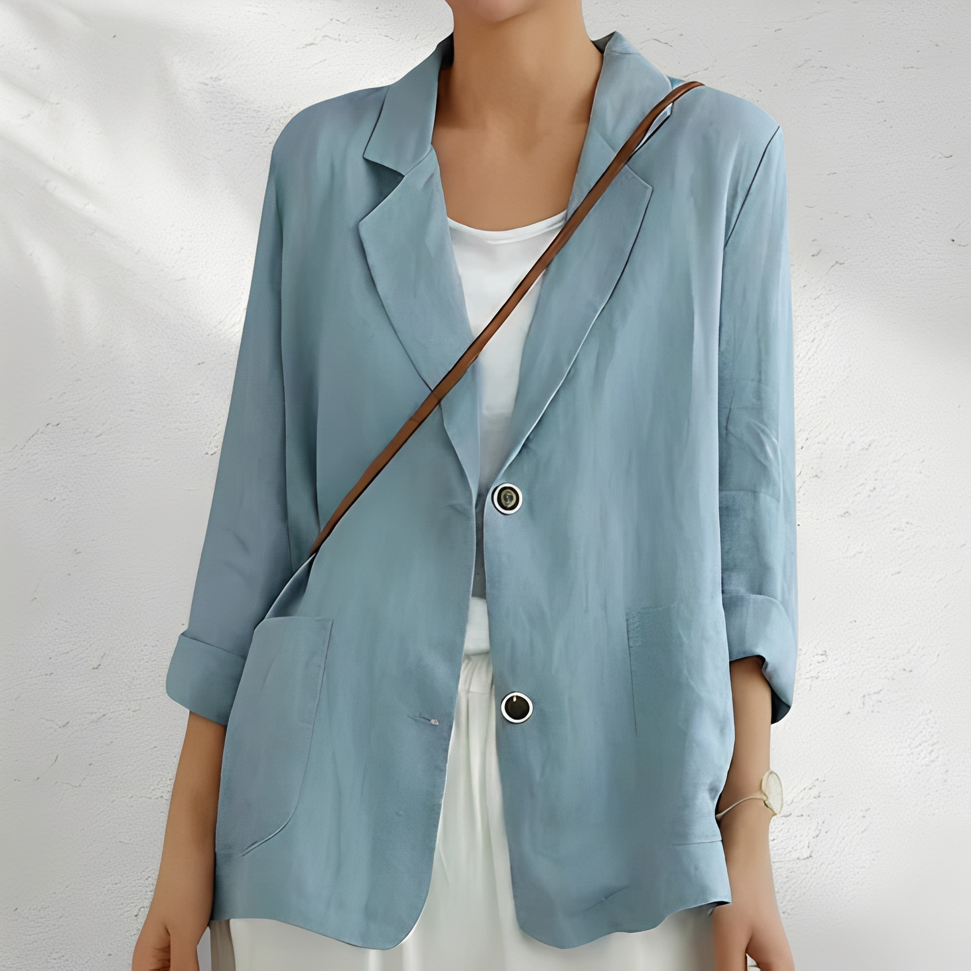 Divinna - Blazer d'été décontracté pour femme