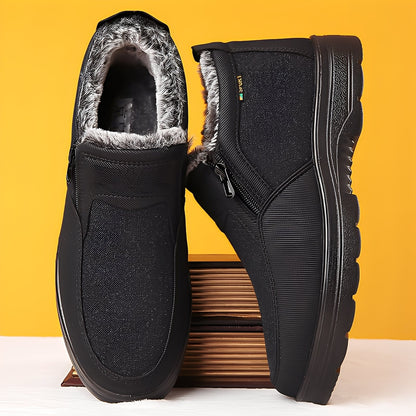 Konnor - Bottes d'hiver stylées avec doublure polaire pour hommes