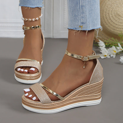 Alicia - Fashionable sandals with thick sole for women