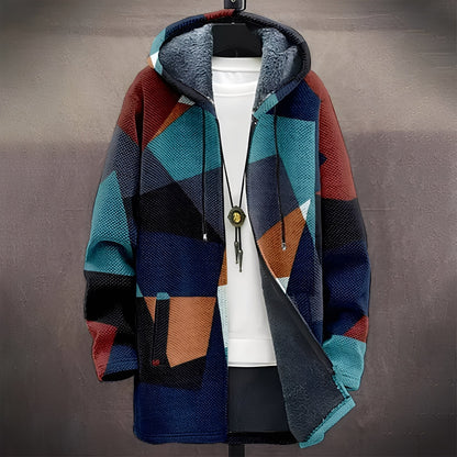 Wiley - Manteau élégant et flexible avec motif pour hommes