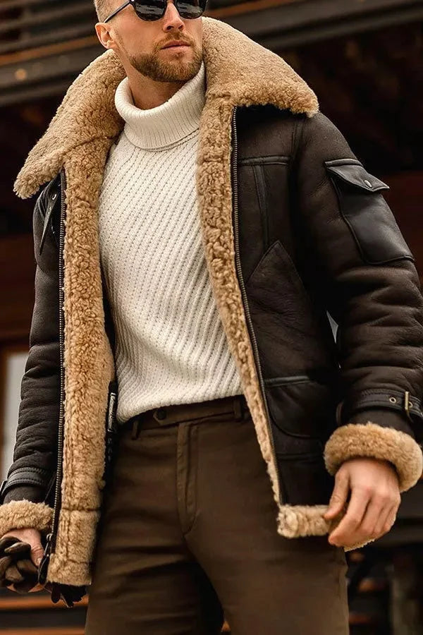 Amadeo – Veste en cuir élégante
