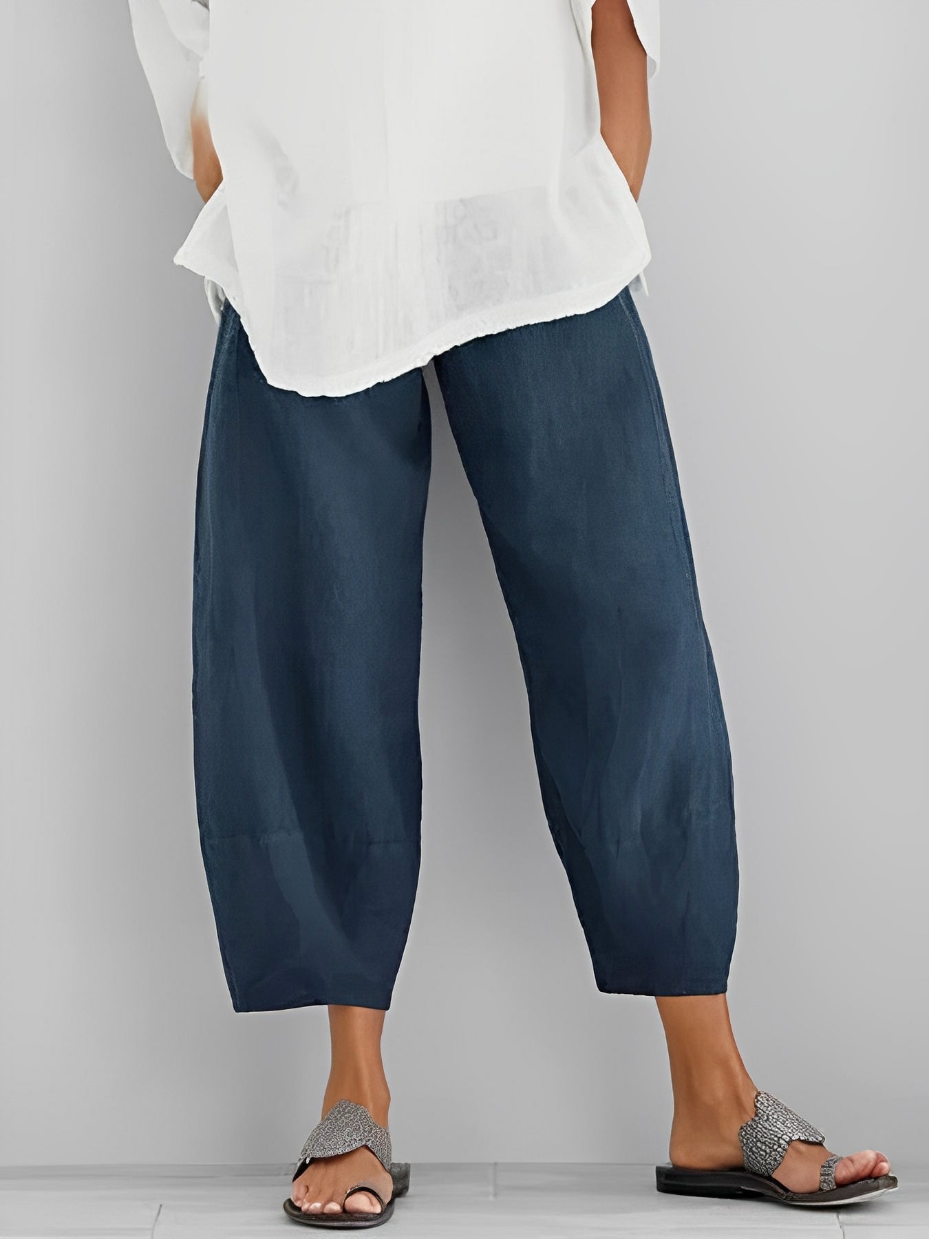 Alethea - Pantalon confortable à coupe ample pour femmes