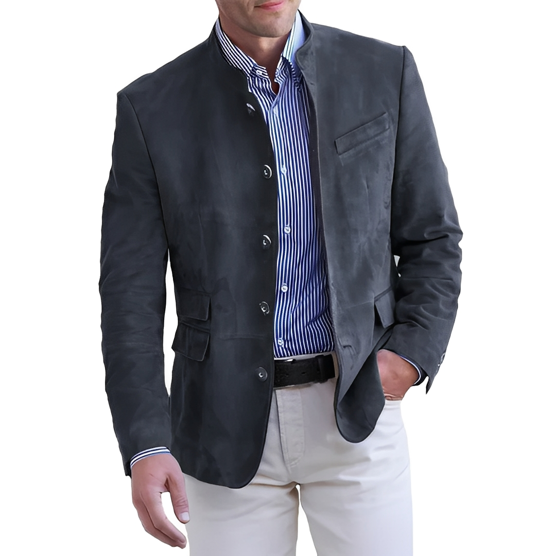 Elmer - Manteau chaud à boutons pour homme