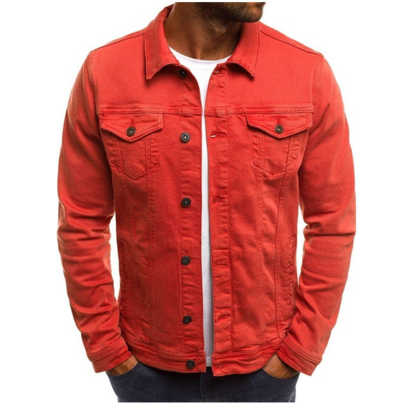 Roland – Veste décontractée en jean pour homme