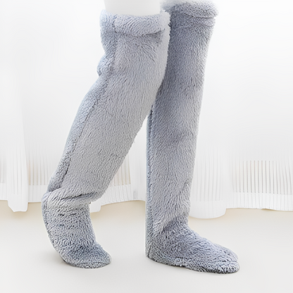 Camellia - Chaussettes longues et chaudes d'hiver pour femmes