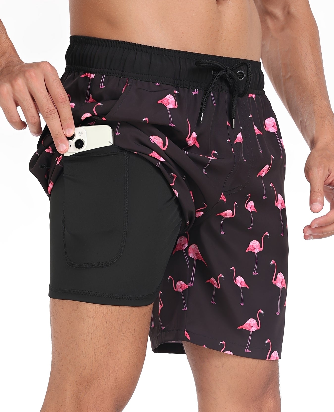 Adam – Short de bain pour homme – à séchage rapide