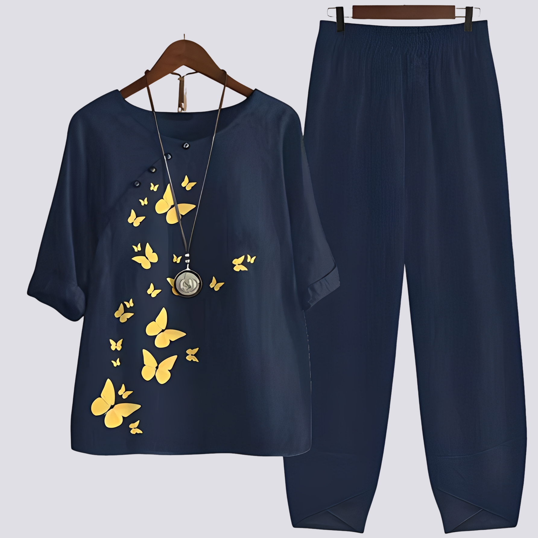 Jodie - Ensemble élégant et agréable avec motif pour femmes