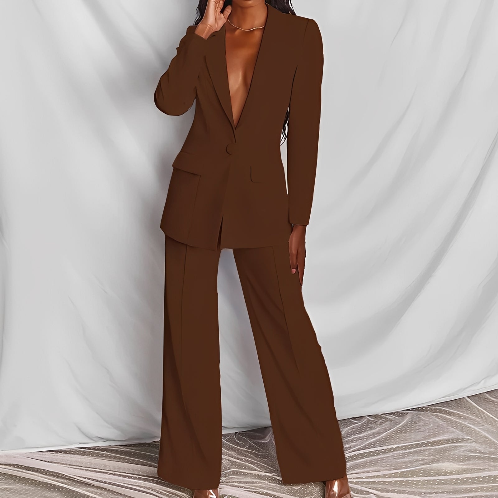 Darlyn - Ensemble blazer et pantalon pour femme