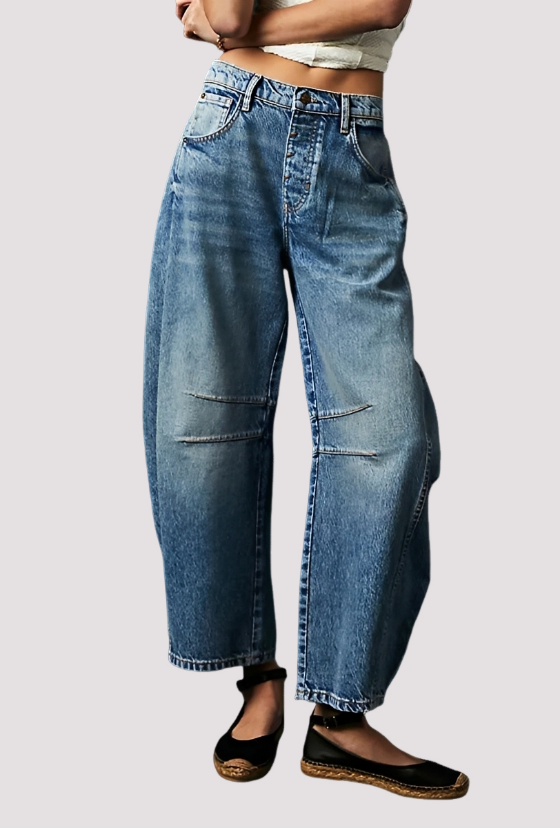 Kendra - Pantalon Large Élégant
