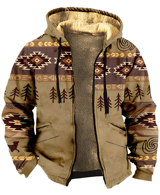 Mervin - Sweat à capuche homme en velours coloré