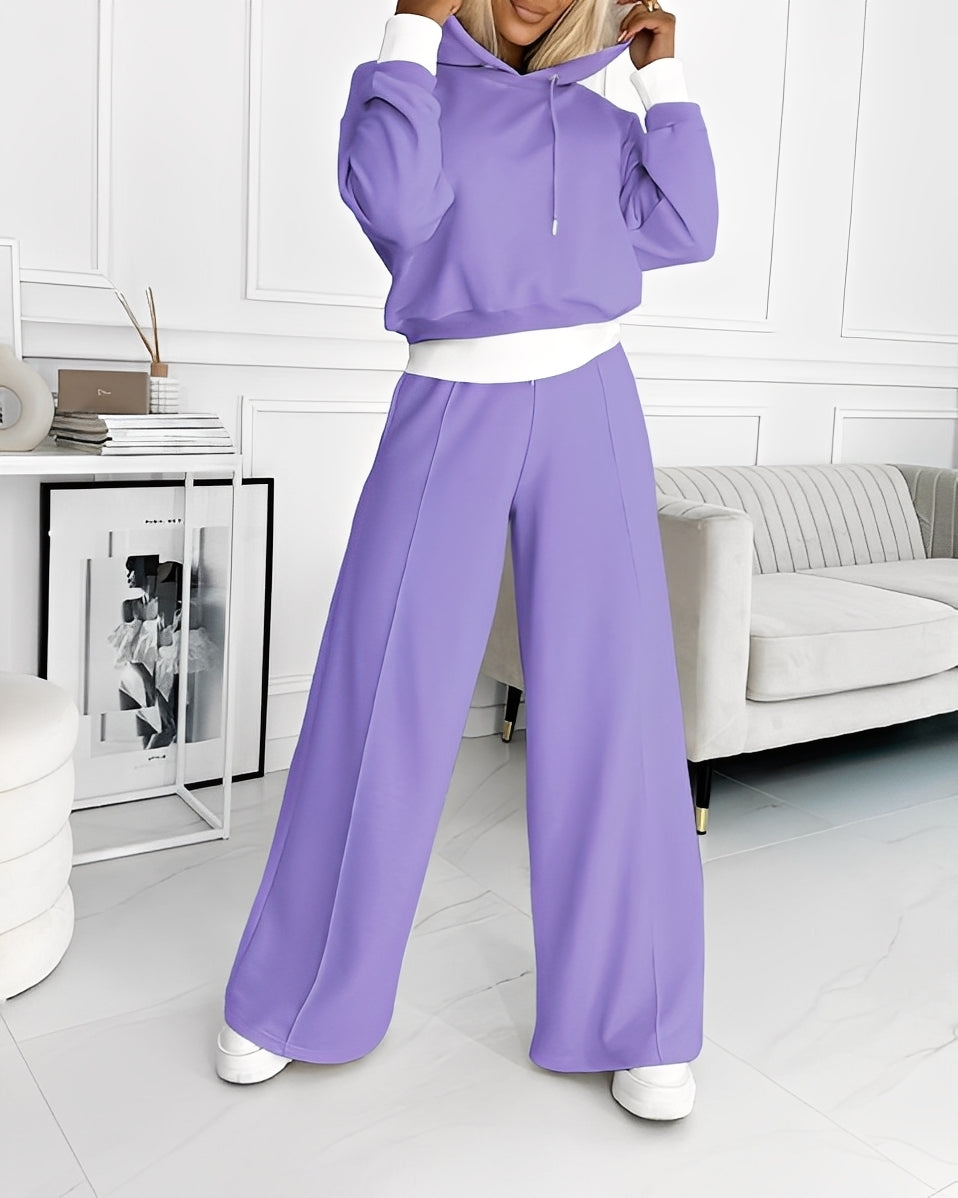 Paulina - Ensemble de jogging tendance avec capuche pour femmes