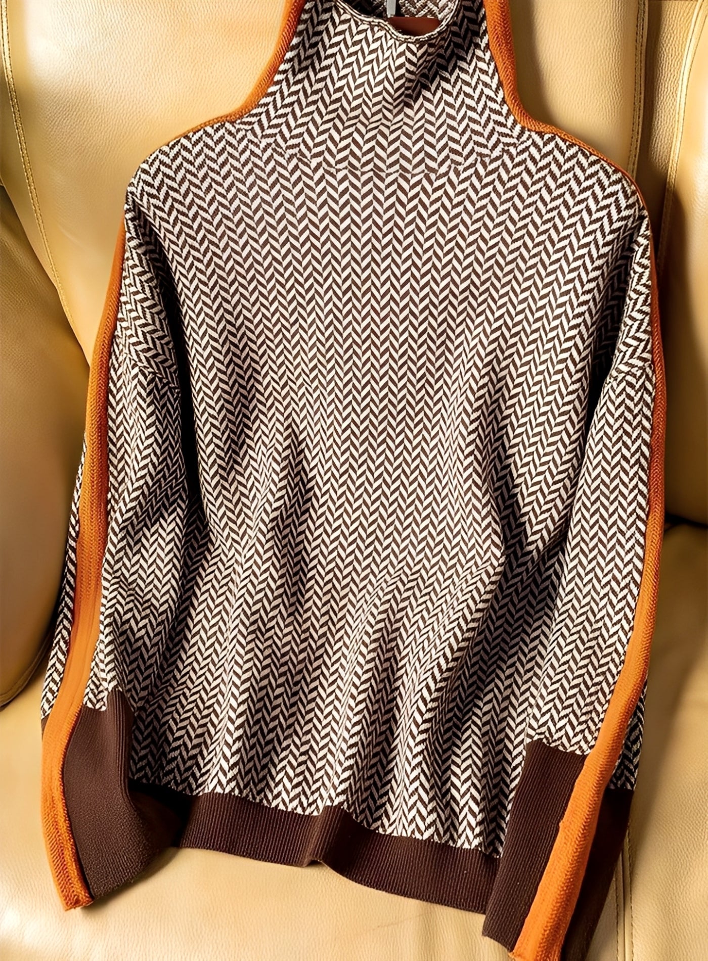 Anita – Élégant pull à col roulé pour femme