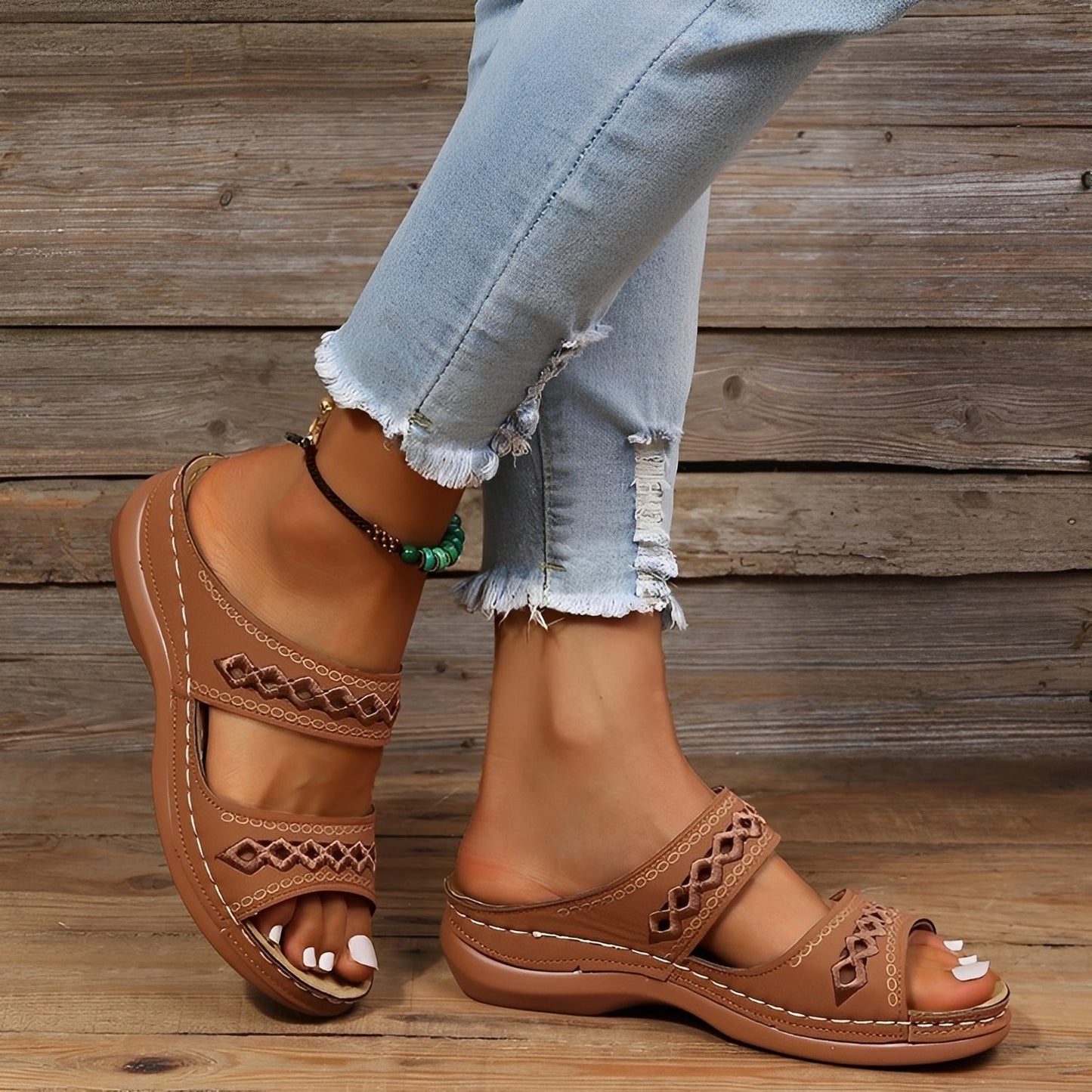 Barblaine - Sandales confortables et orthopédiques pour femmes