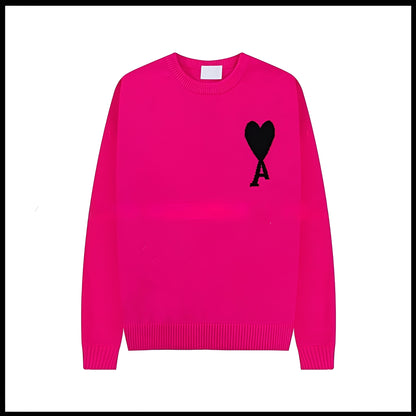 Aurélia - Pull avec cœur brodé pour femme