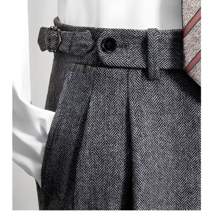 Bartosz – Pantalon de Loisir Tweed Hommes