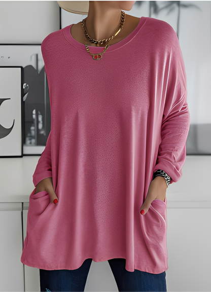 Shanene - Pull femme sobre et détendu