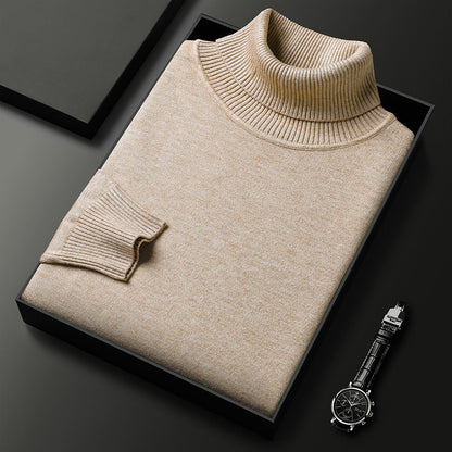 Patrick - Chic and fitted turtleneck sweater for men