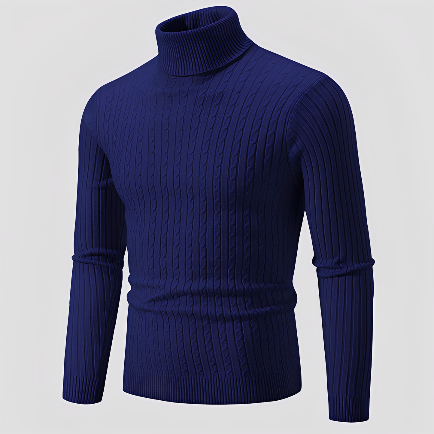 Devin - Pull col roulé moderne pour homme