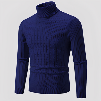 Devin - Pull col roulé moderne pour homme