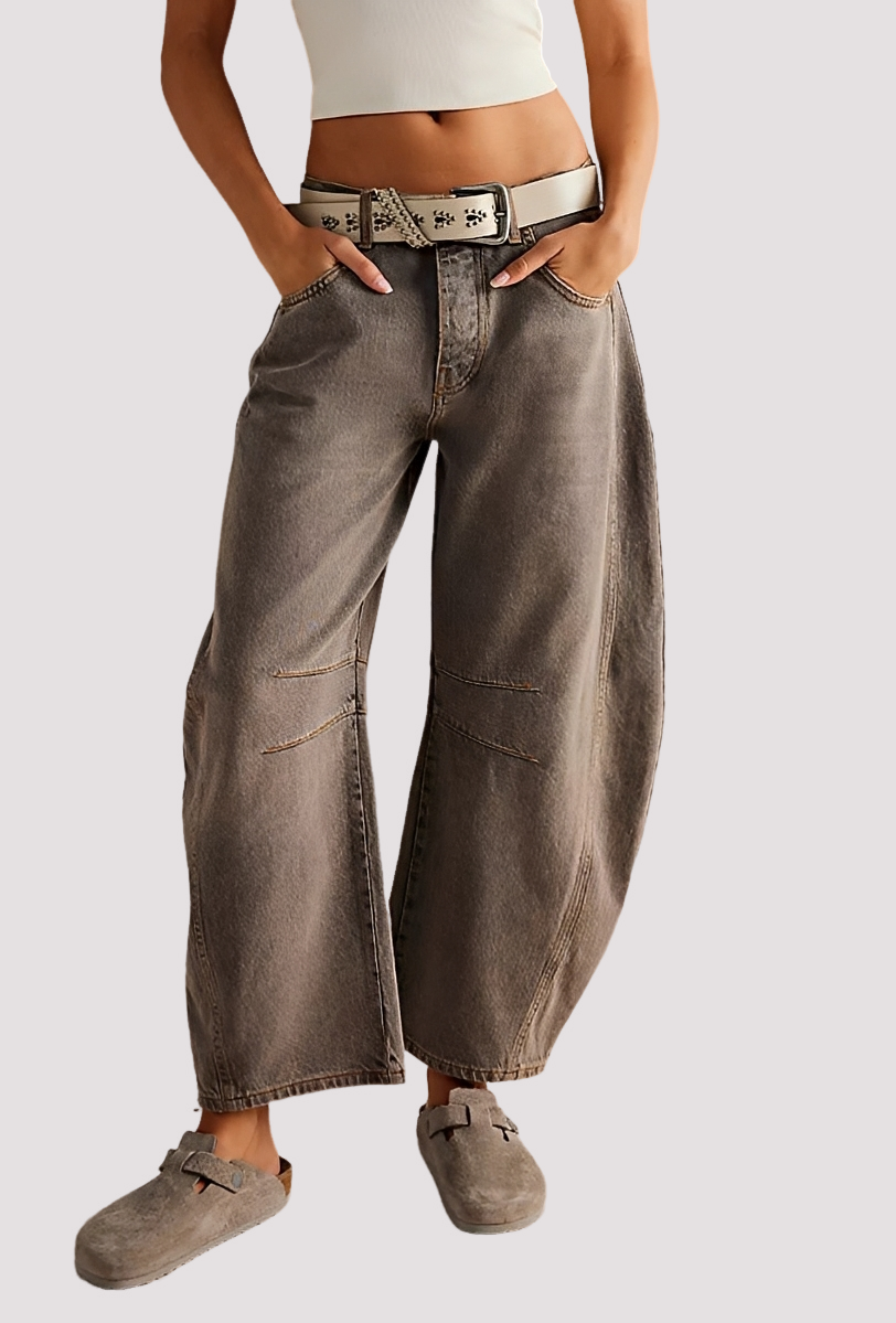 Kendra - Pantalon Large Élégant