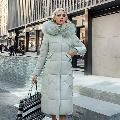 Marcellette - Manteau matelassé d'hiver avec capuche pour femmes