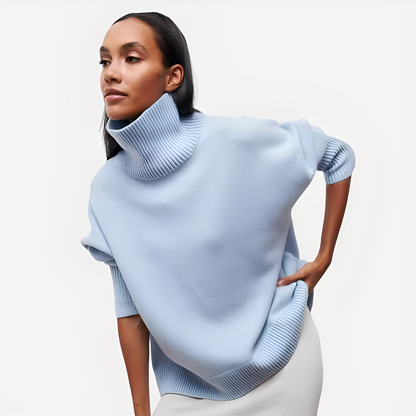 Margery - Large pull à col montant pour femmes