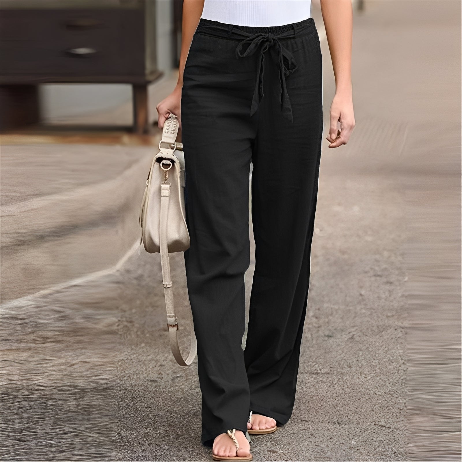 Claudine - Un pantalon d'été tendance pour femme