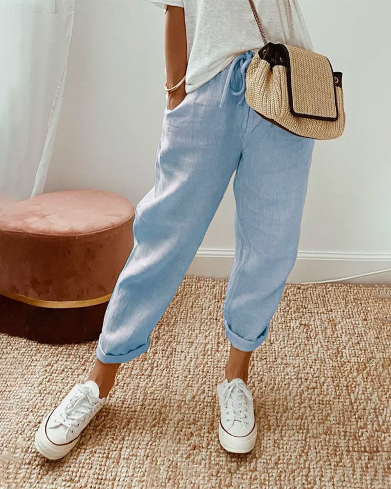 Mel - Pantalons à la Mode pour l'Été