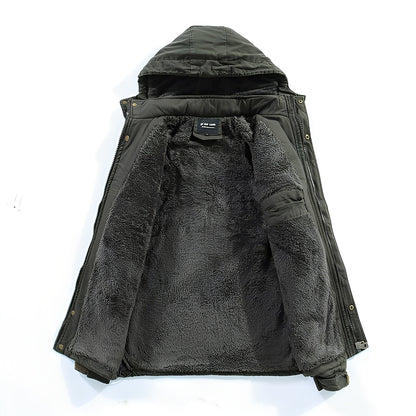 Bryan - Multifunktionale Jacke mit Futter aus Fleece und Kapuze für Herren