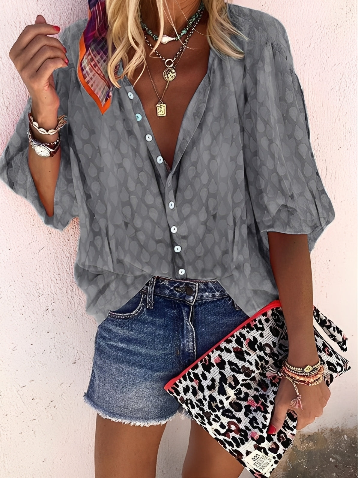 Jesse – Blouse femme – ample et décontractée