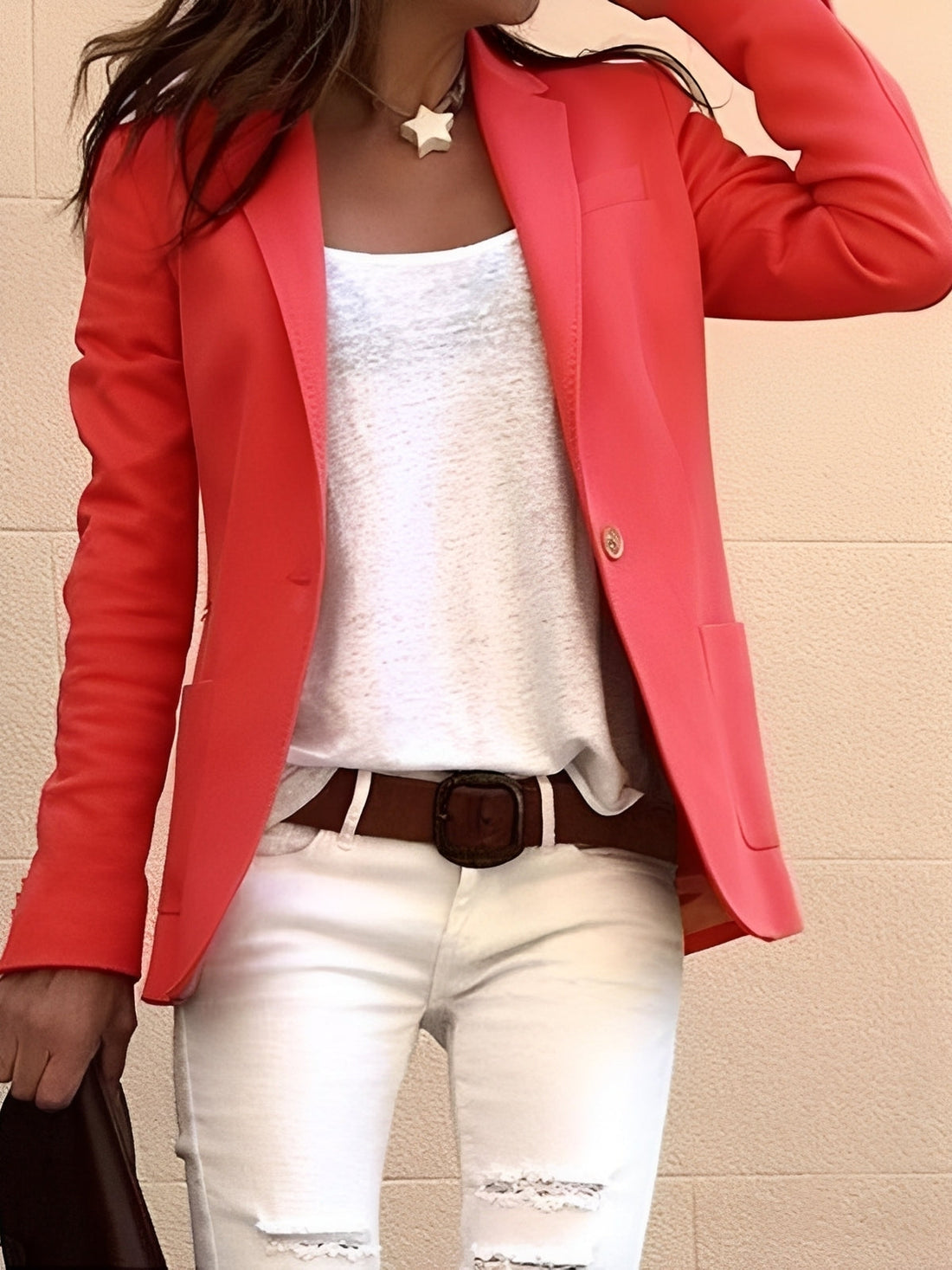 Leonie - Blazer féminin décontracté chic et ajusté