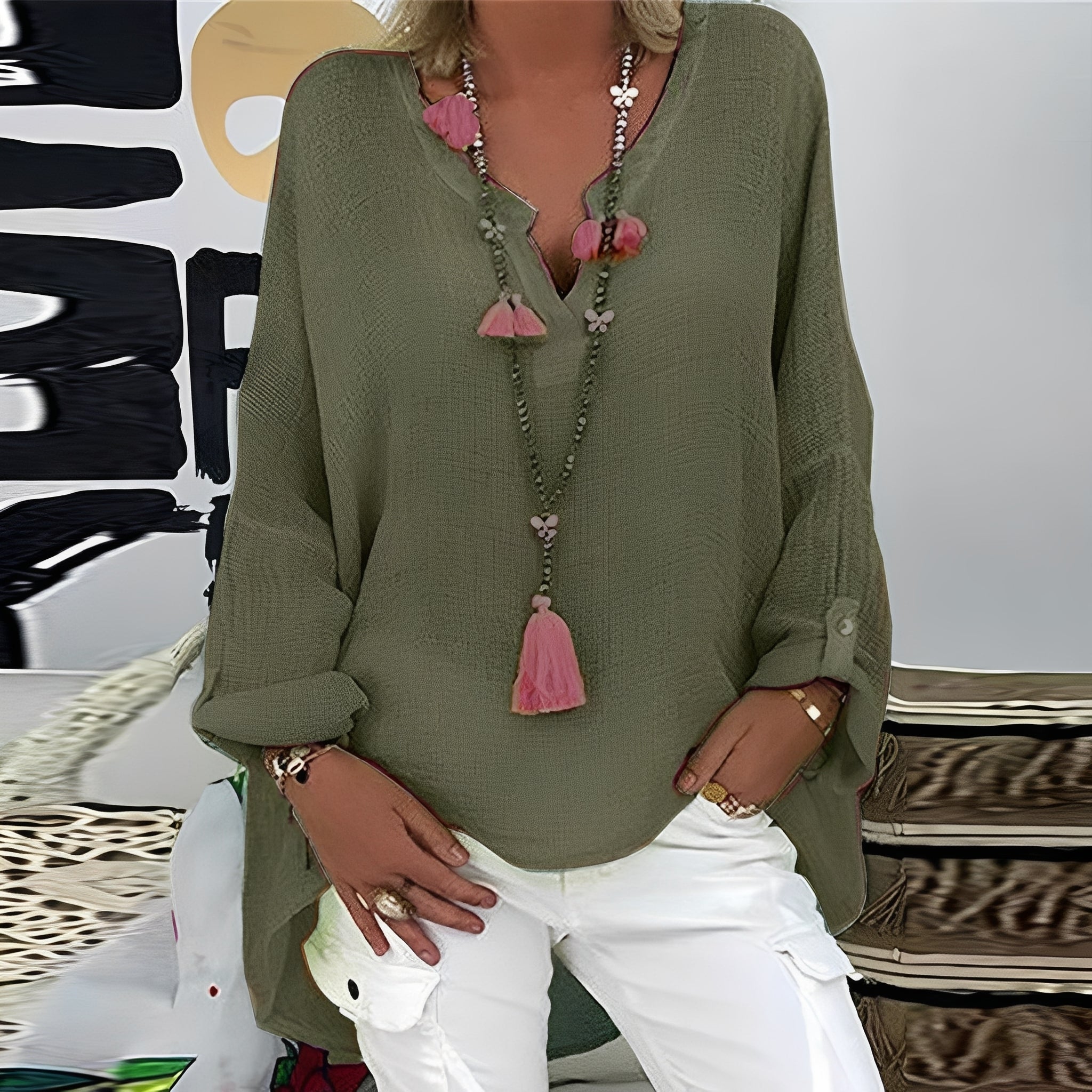 Annie - Blouse fluide et ample pour femmes