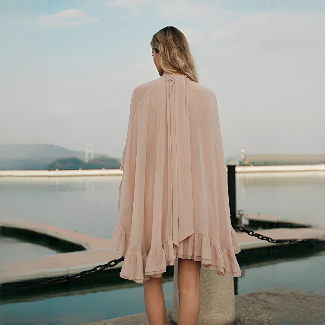 Zhuchin - Robe raffinée avec volants