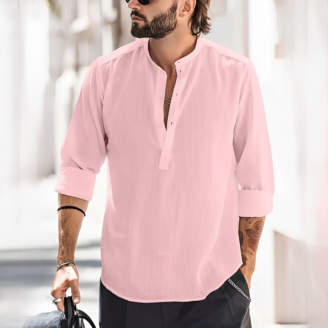 Enrico - Chemise d'été légère et tendance pour homme