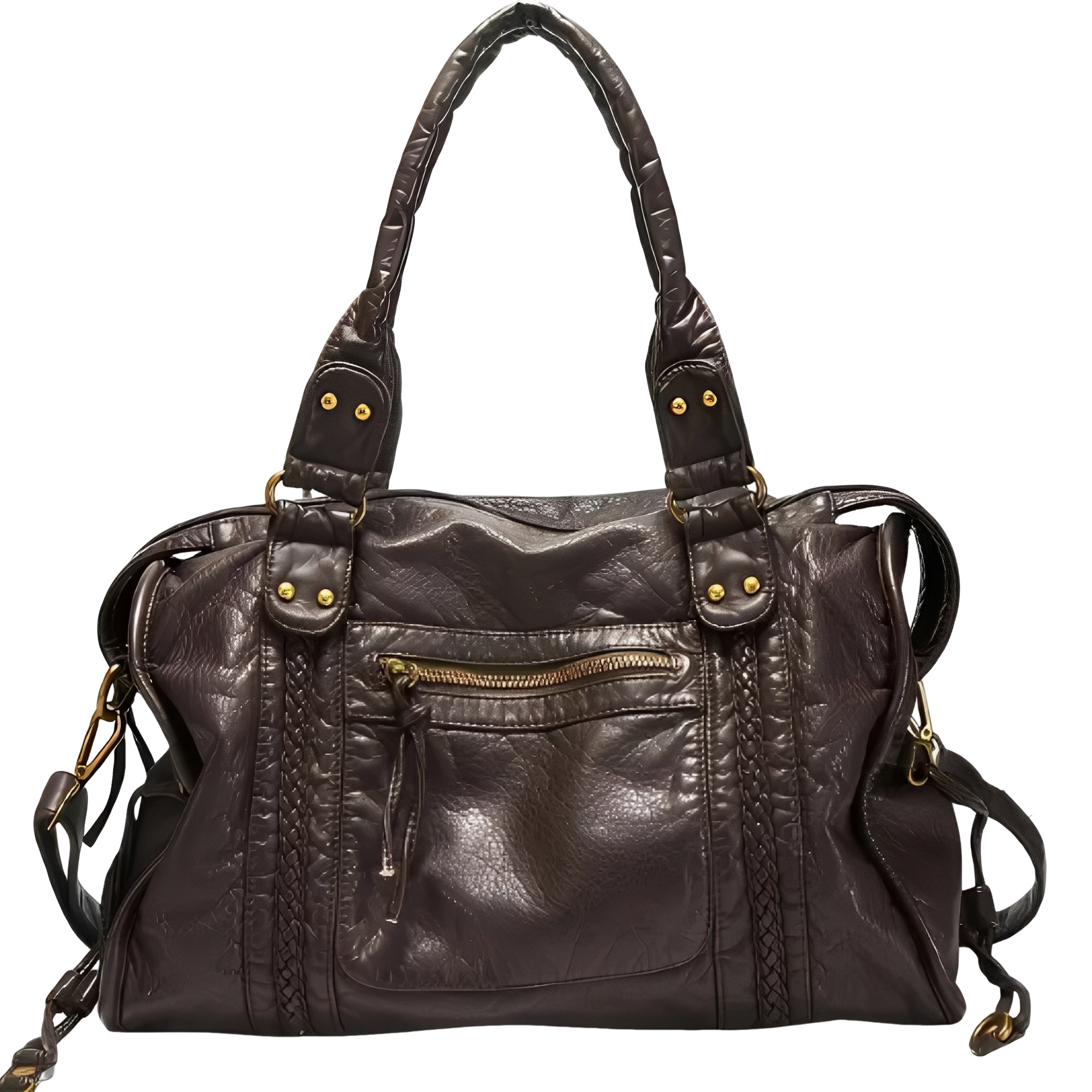 Hollie – Sac à main chic avec fermeture éclair pour femmes