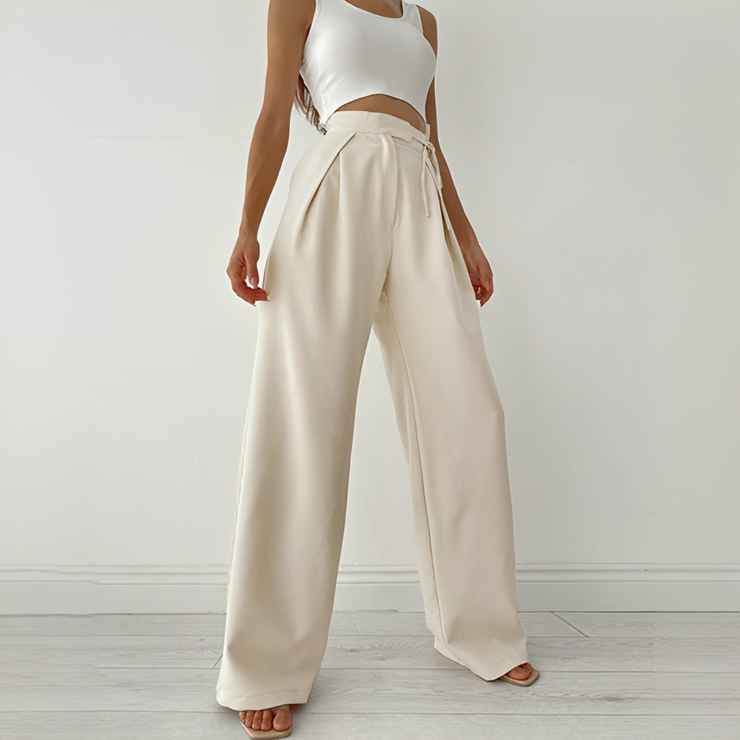 Ezra - Pantalon Large Décontracté