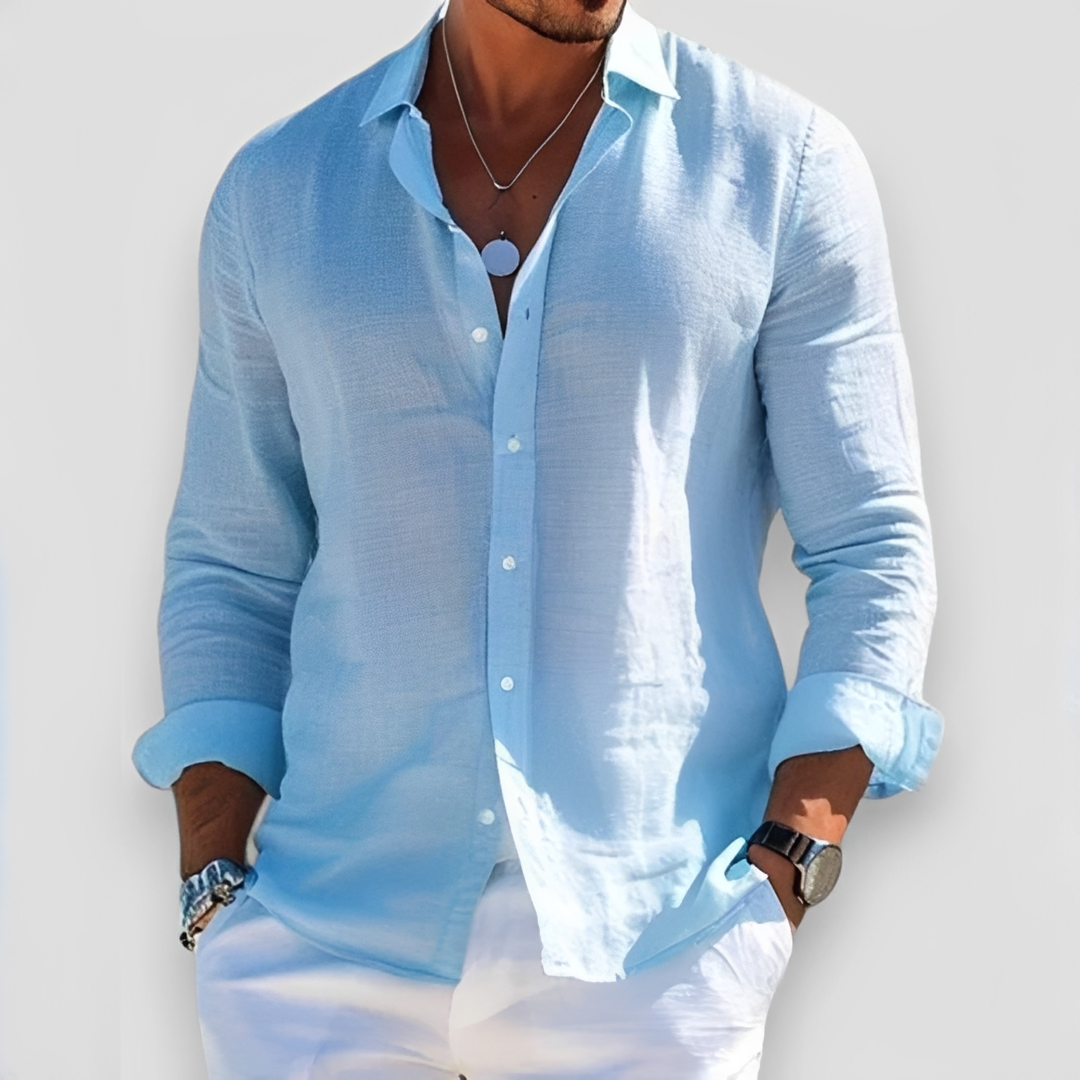 Keanu - Chemise d'été classique pour homme