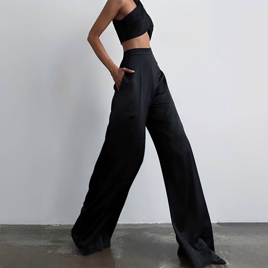 Madison - Pantalon large à jambe ample