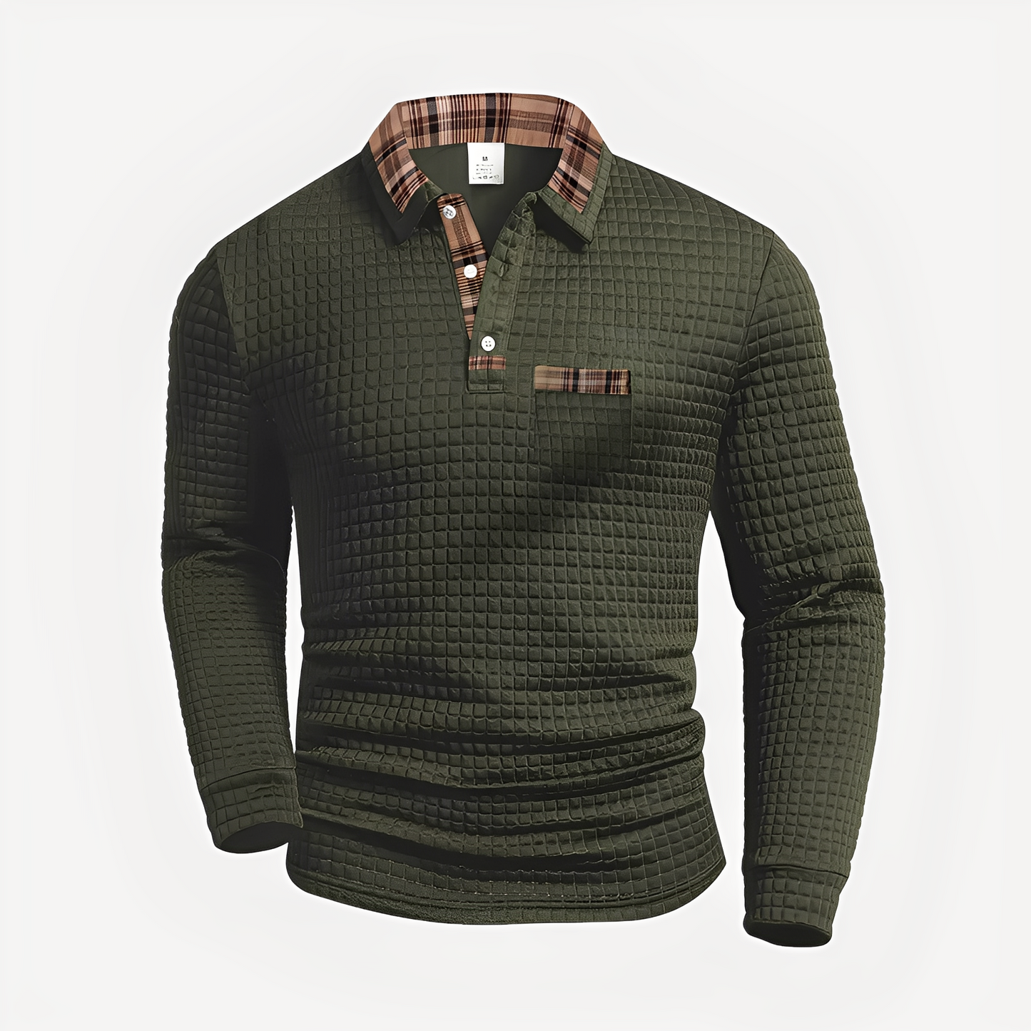 Morris - Polo chic pour hommes à manches longues