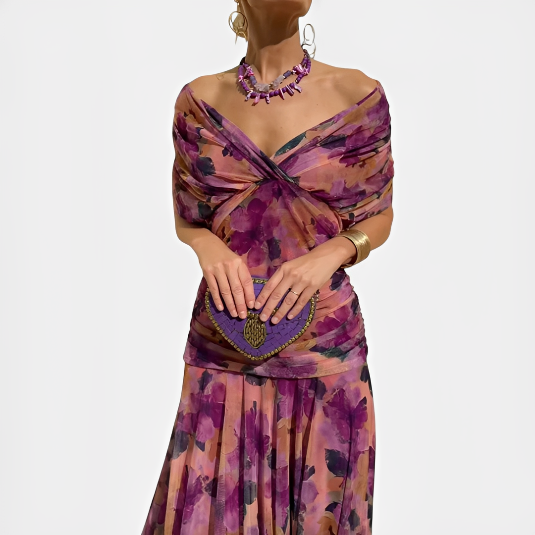 Narvina - Robe florale élégante pour femmes