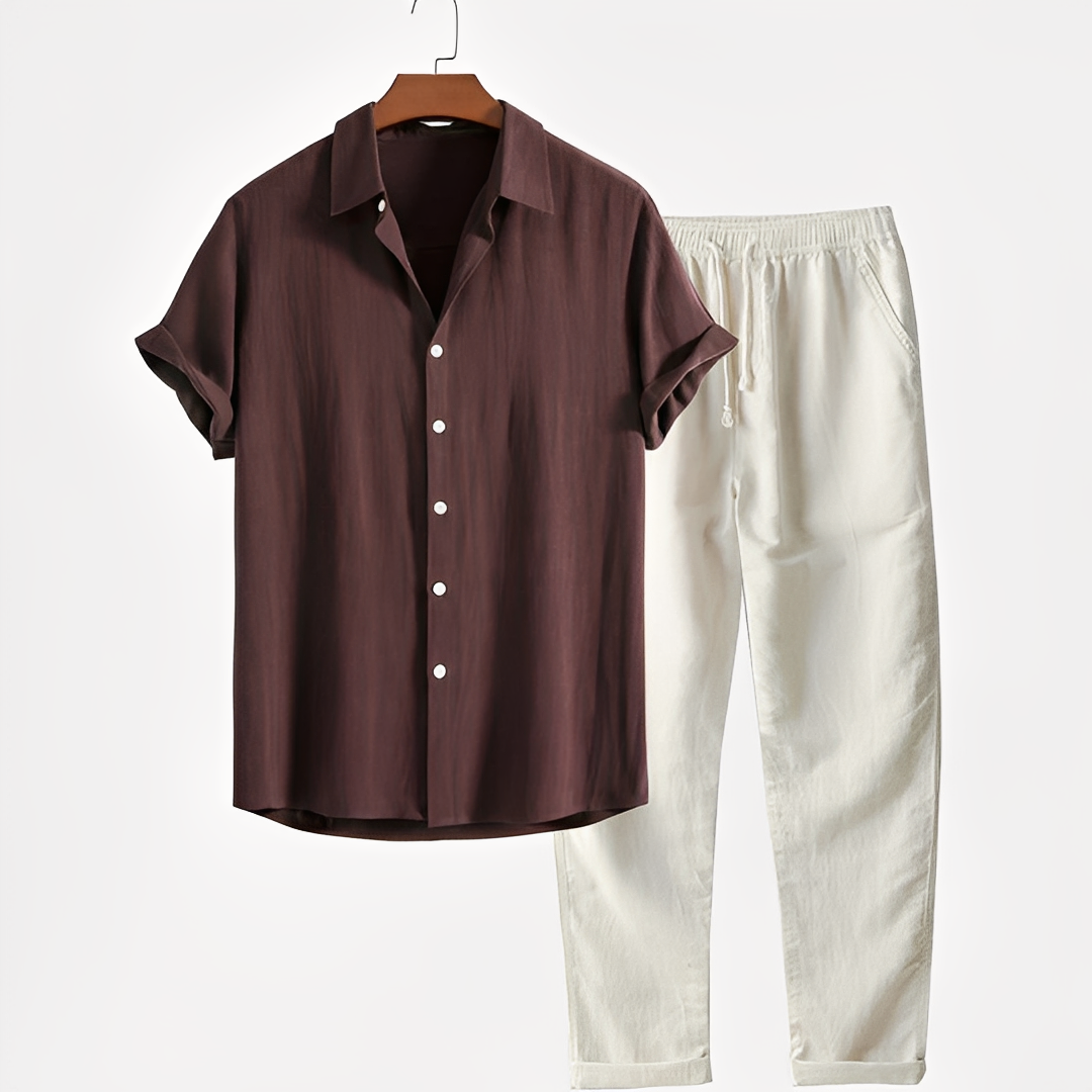 Fritz - Ensemble homme deux pièces pour un look décontracté