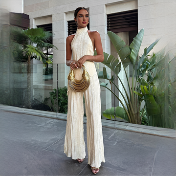 Elvissa - Ensemble chic avec haut et pantalon ample