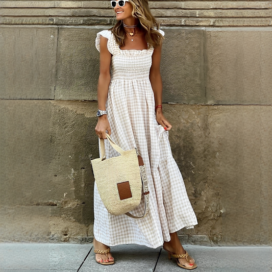 Delina - Langes Sommerkleid für Damen