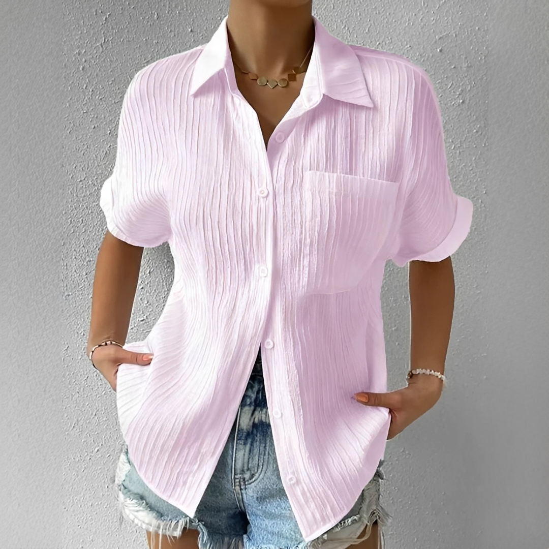 Jaime - Chemise Décontractée à Manches Courtes